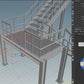 Steel Stairway HDA For Houdini