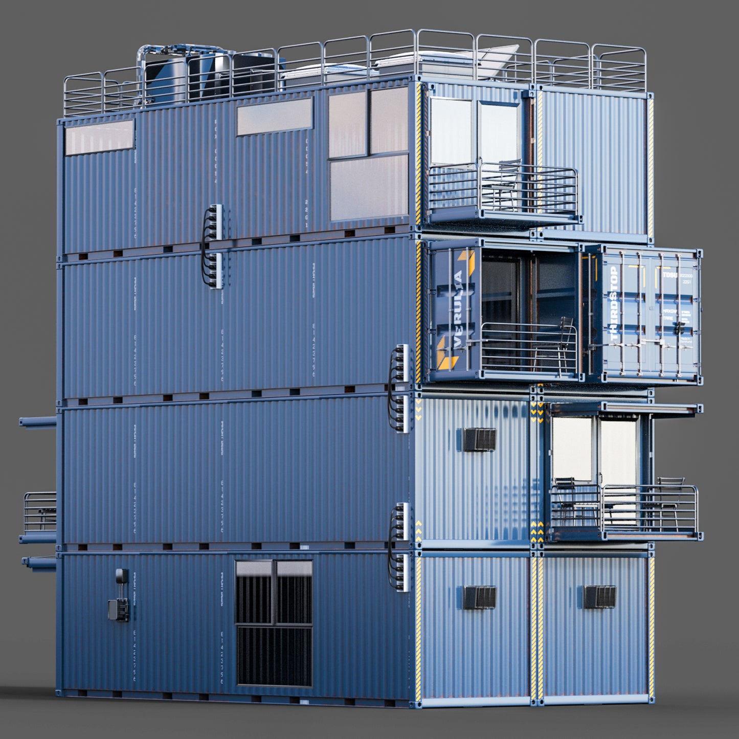 Cargo Container HDA For Unreal Engine