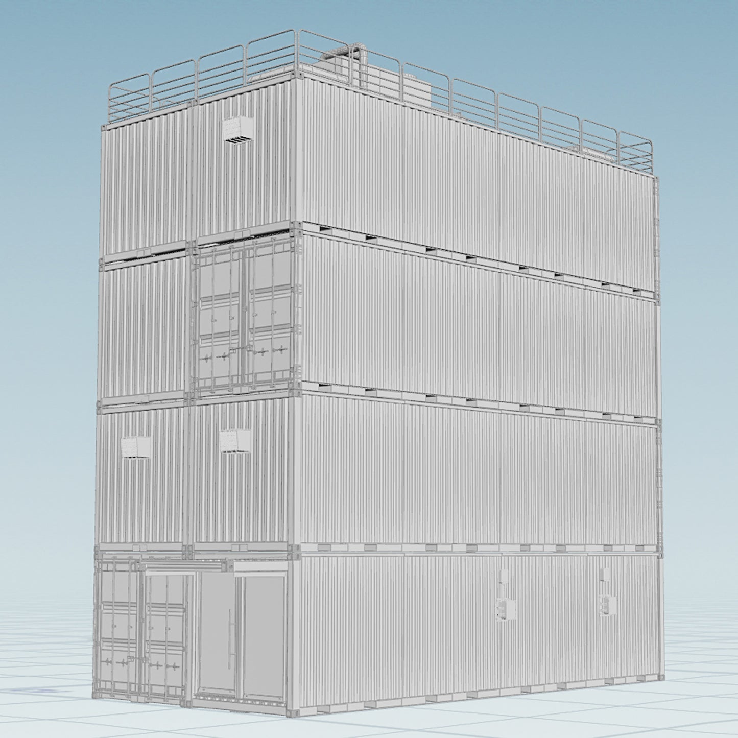 Cargo Container HDA For Unreal Engine