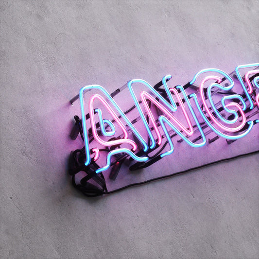 Neon Sign Style A "ANGEL"