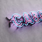 Neon Sign Style A "CABRON"
