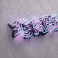 Neon Sign Style A "CAFE"