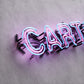 Neon Sign Style A "CARTOONS"