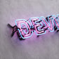 Neon Sign Style A "DEVIL"