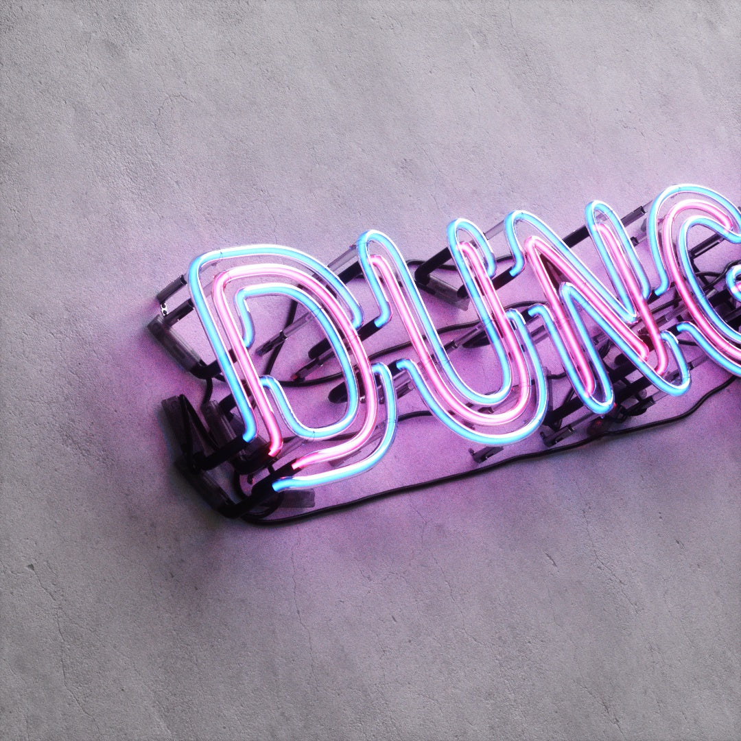 Neon Sign Style A "DUNGEON"