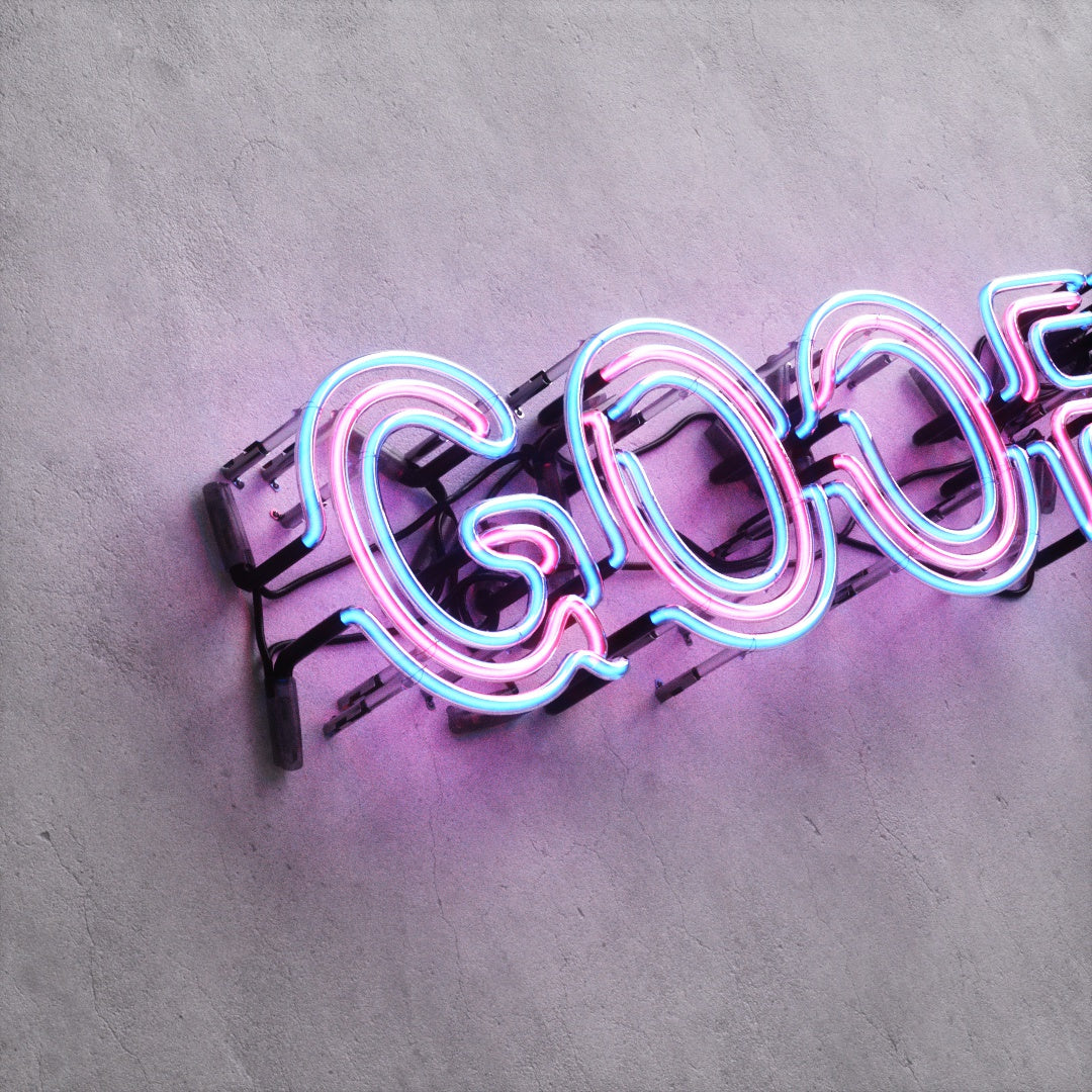 Neon Sign Style A "GOOFY"