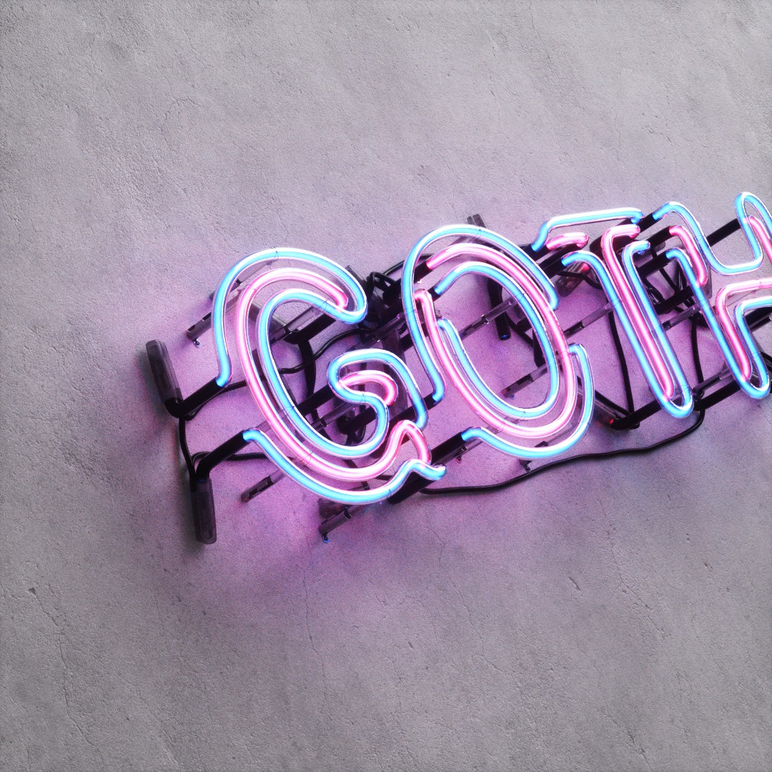 Neon Sign Style A "GOTH"