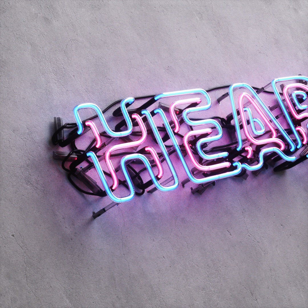 Neon Sign Style A "HEART"