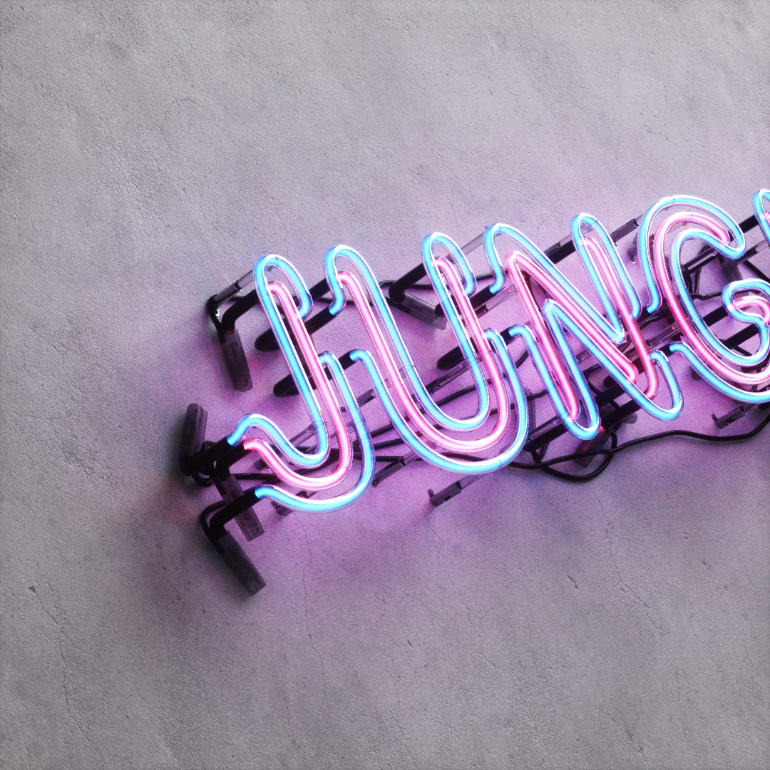 Neon Sign Style A "JUNGLE"