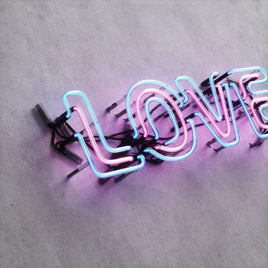 Neon Sign Style A "LOVE"