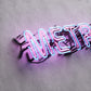 Neon Sign Style A "METRO"