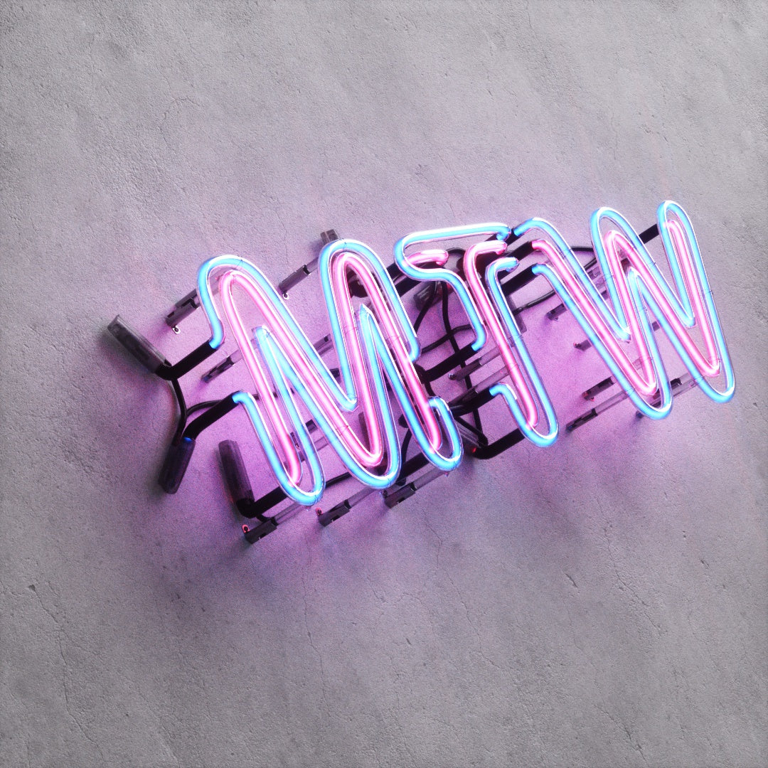 Neon Sign Style A "MTW"