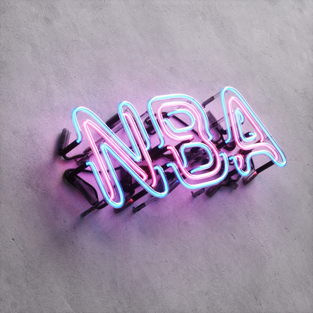 Neon Sign Style A "NBA"