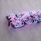 Neon Sign Style A "NORD"