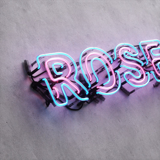 Neon Sign Style A "ROSES"