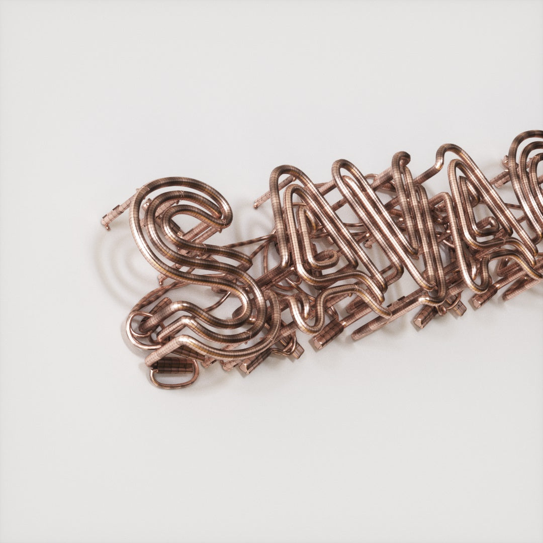 Neon Sign Style A "SAVAGE"