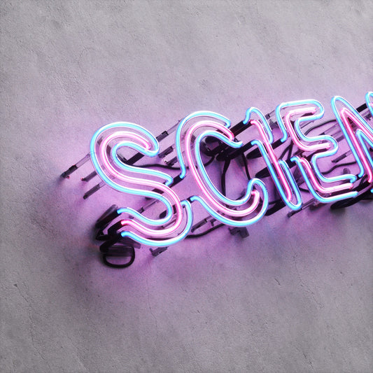Neon Sign Style A "SCIENCE"