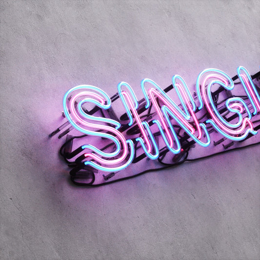 Neon Sign Style A "SINGULARITY"