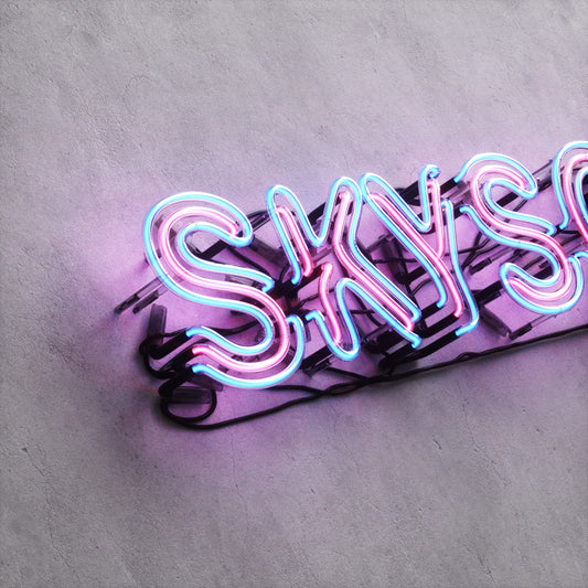 Neon Sign Style A "SKYSCRAPER"