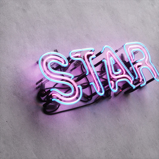Neon Sign Style A "STAR"