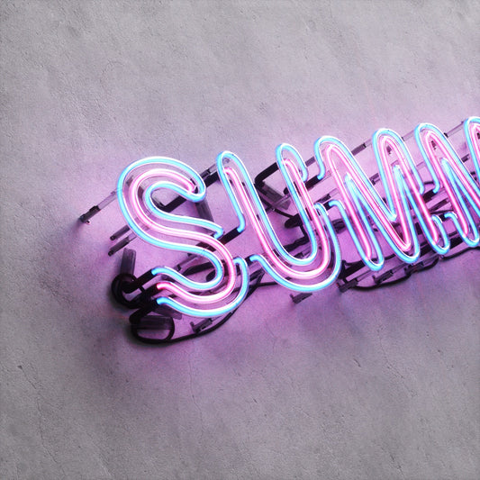 Neon Sign Style A "SUMMER"