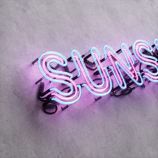 Neon Sign Style A "SUNSHINE"