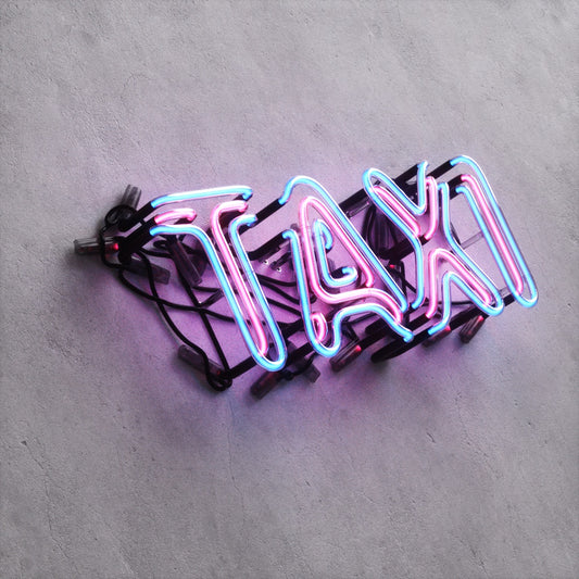 Neon Sign Style A "TAXI"
