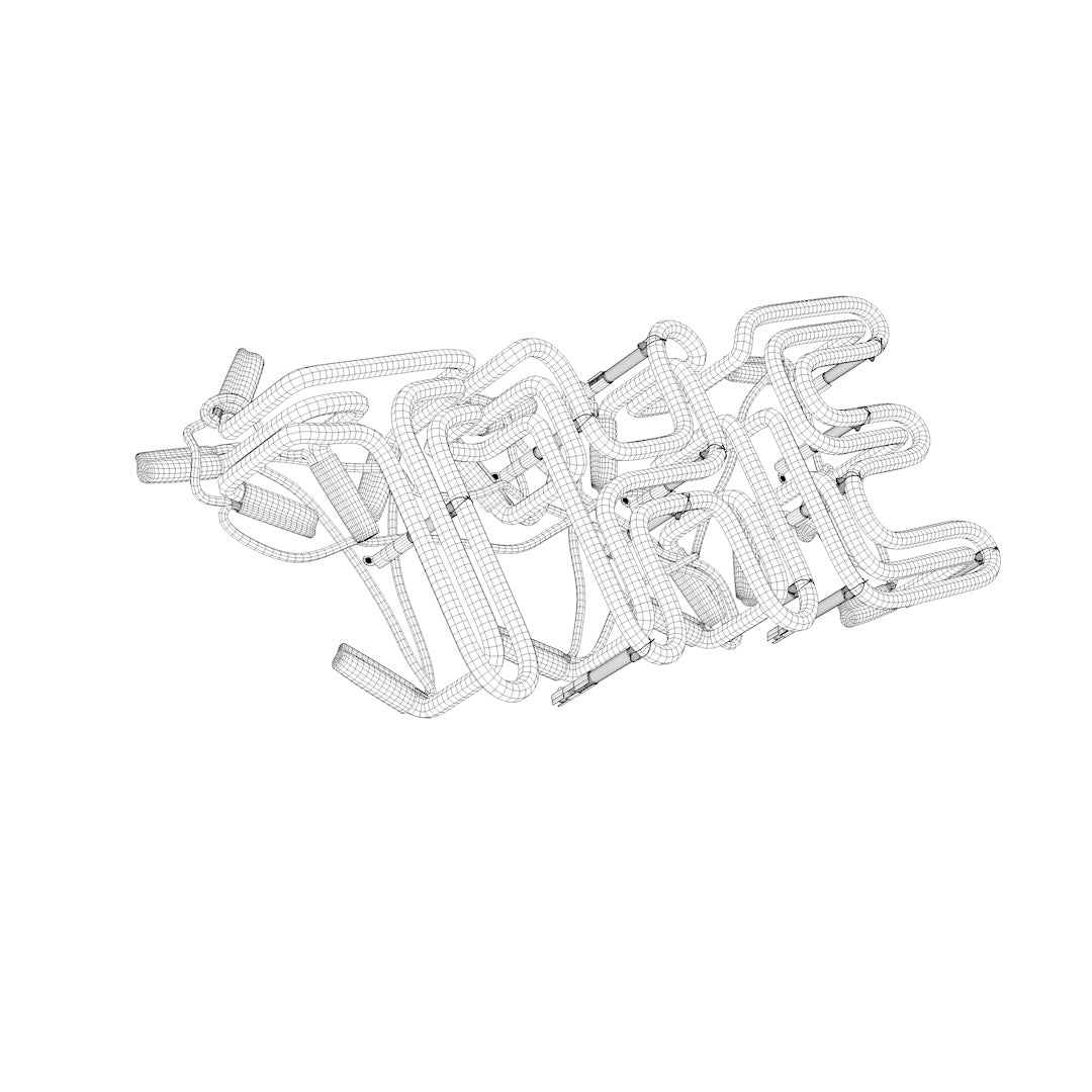 Neon Sign Style A "THE"