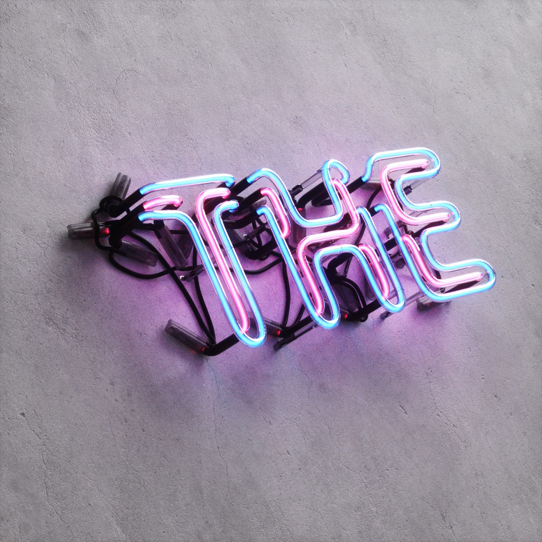 Neon Sign Style A "THE"