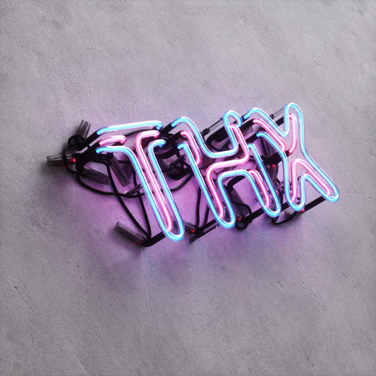 Neon Sign Style A "THX"