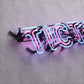 Neon Sign Style A "TICTACTOE"