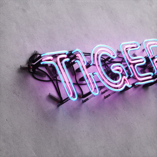 Neon Sign Style A "TIGER"