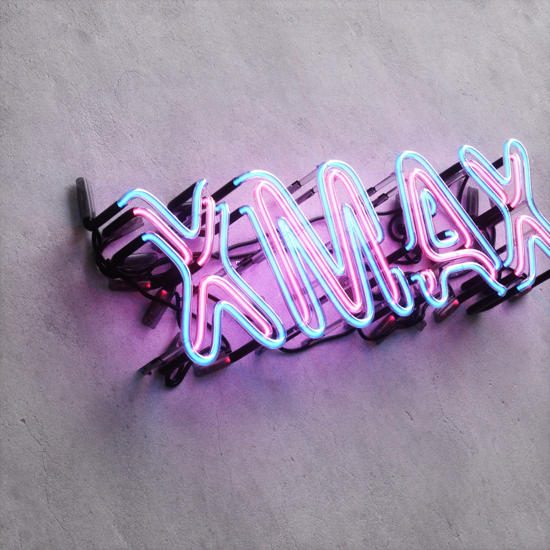 Neon Sign Style A "XMAX"